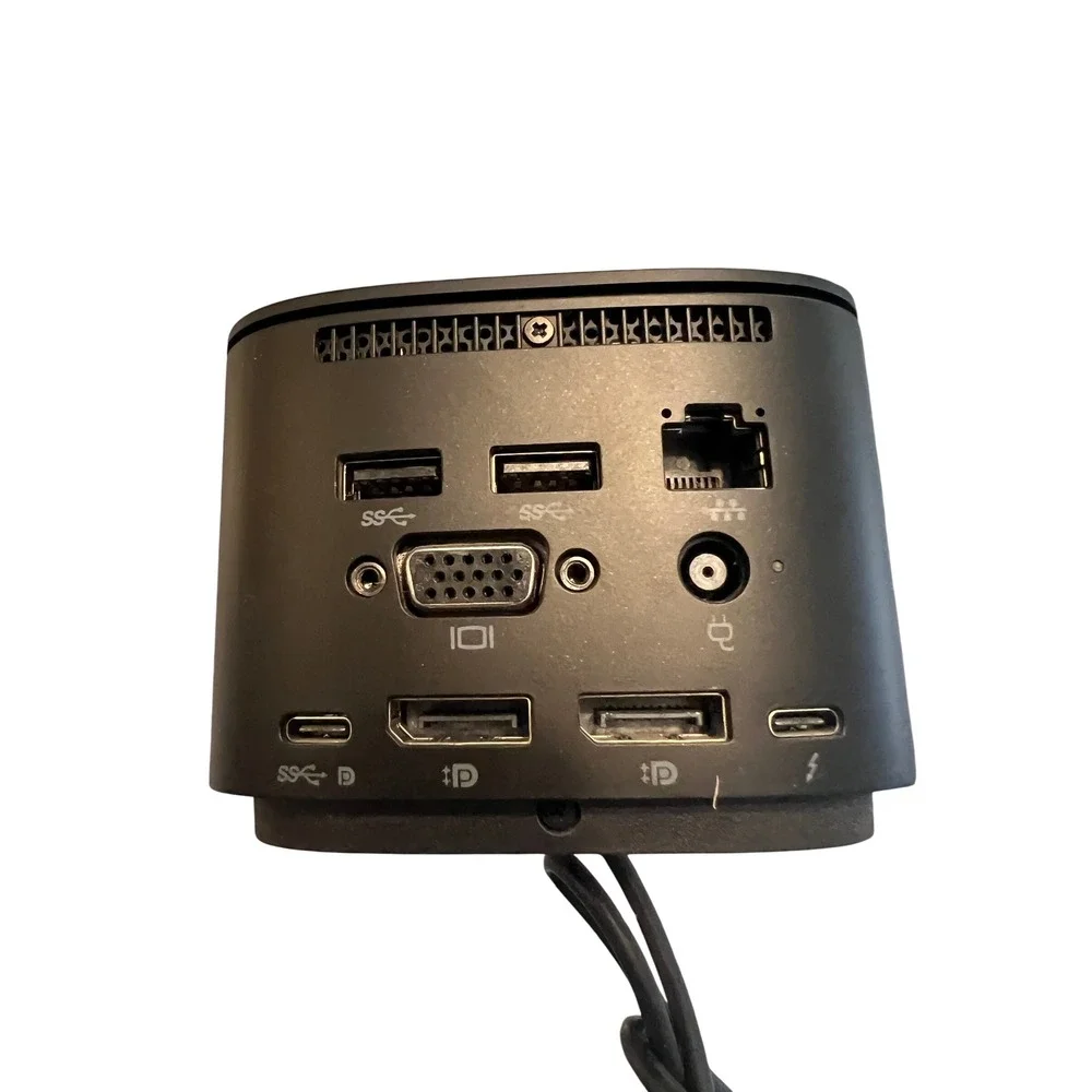 HP Thunderbolt Dock‎ 120W G2 HSN-IX01 2UK37UT#ABA with AC Adapter Black